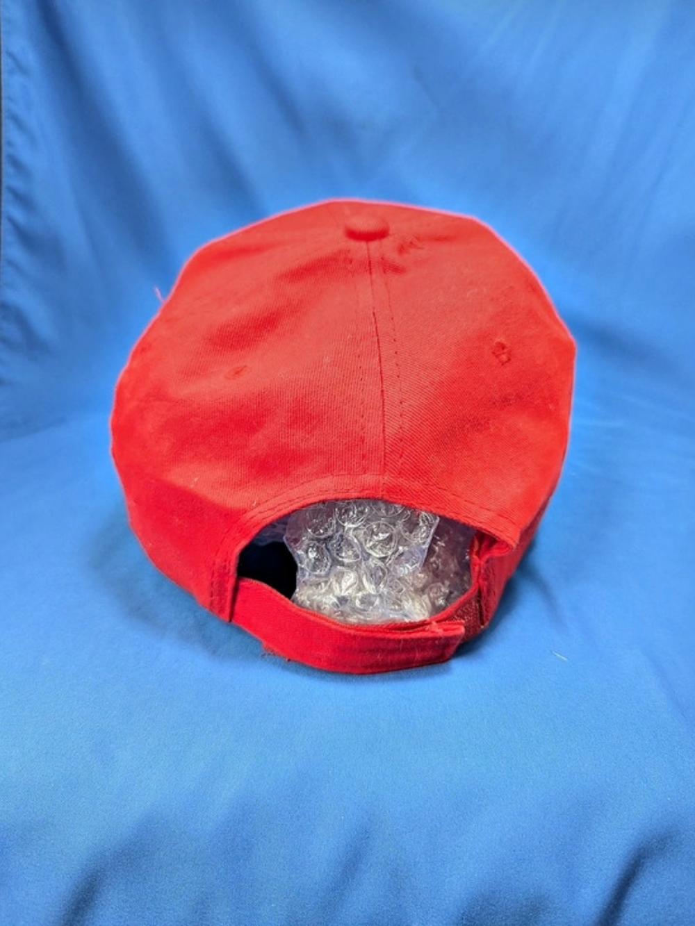 Red Rhinestone Embellished Cap - Picture 6 of 9